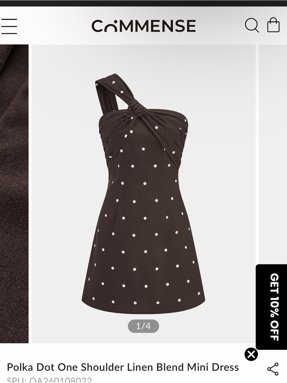 Polka dot dress